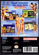 Nintendo Game Cube Beach Spikers Virtua Beach Volleyball Back CoverThumbnail